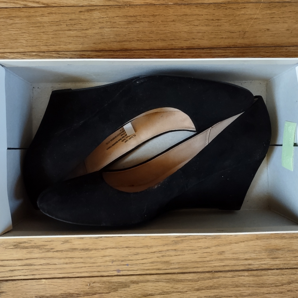 A New Day Black Wedges